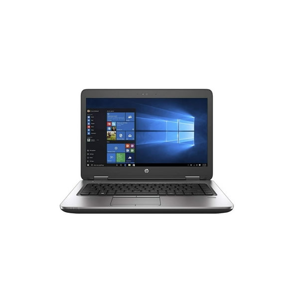 Refurbished: HP ProBook 640 G2 Laptop Intel Core i5 6th Gen 6300U (2.40 GHz) 8 GB Memory 256 GB SSD Intel HD Graphics 520 14.0 Windows 10 Pro 64-bit Grade A