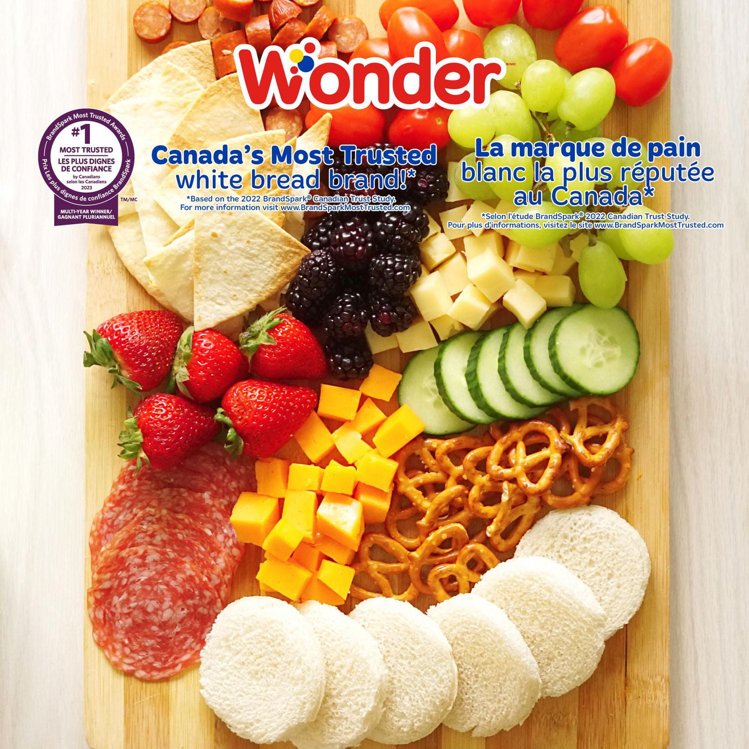 Pain blanc à griller Texas Wonder 675g