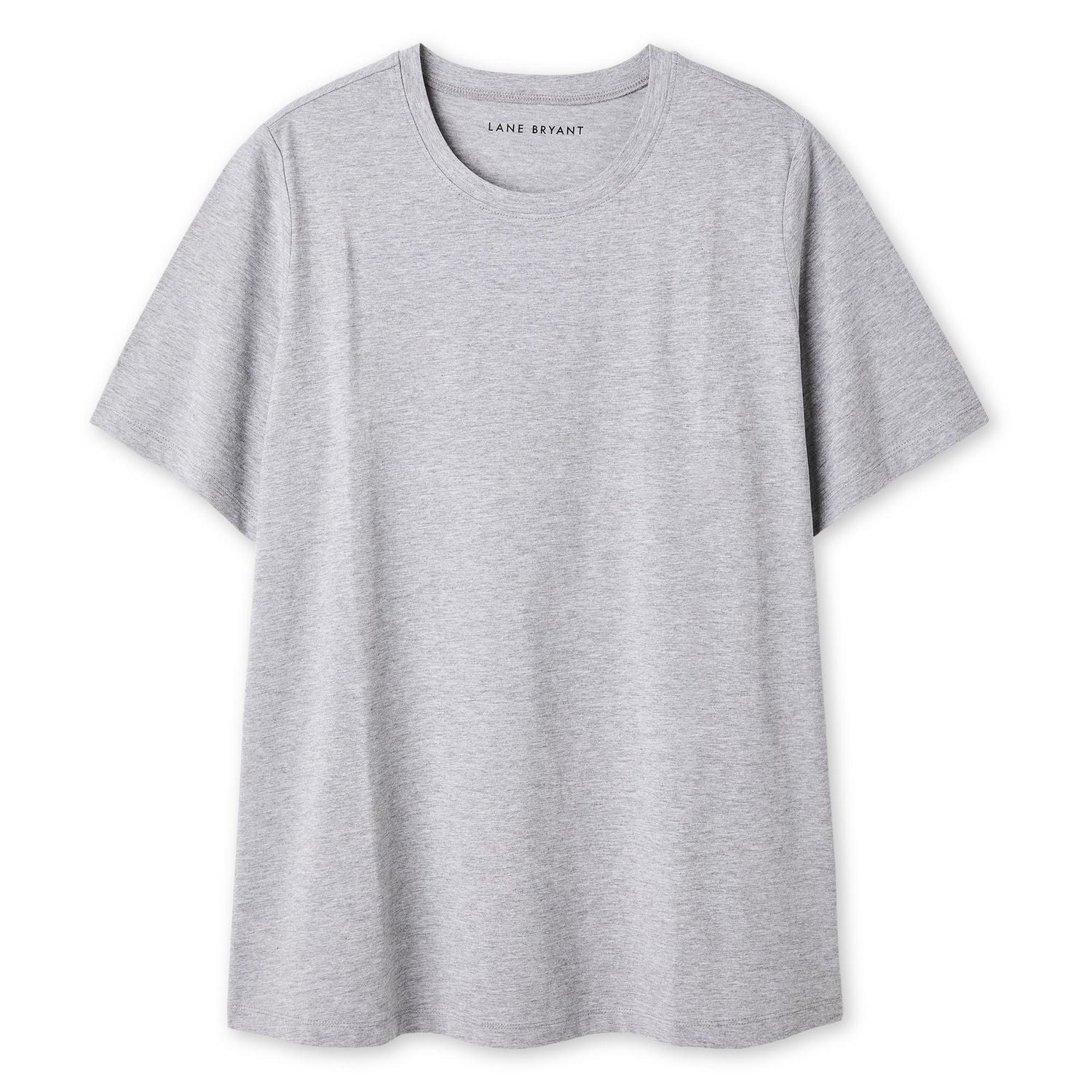 Lane Bryant Women's Plus Crew-Neck T-Shirt