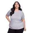 thumbnail image 1 of Lane Bryant Women's Plus Crew-Neck T-Shirt, 1 of 6