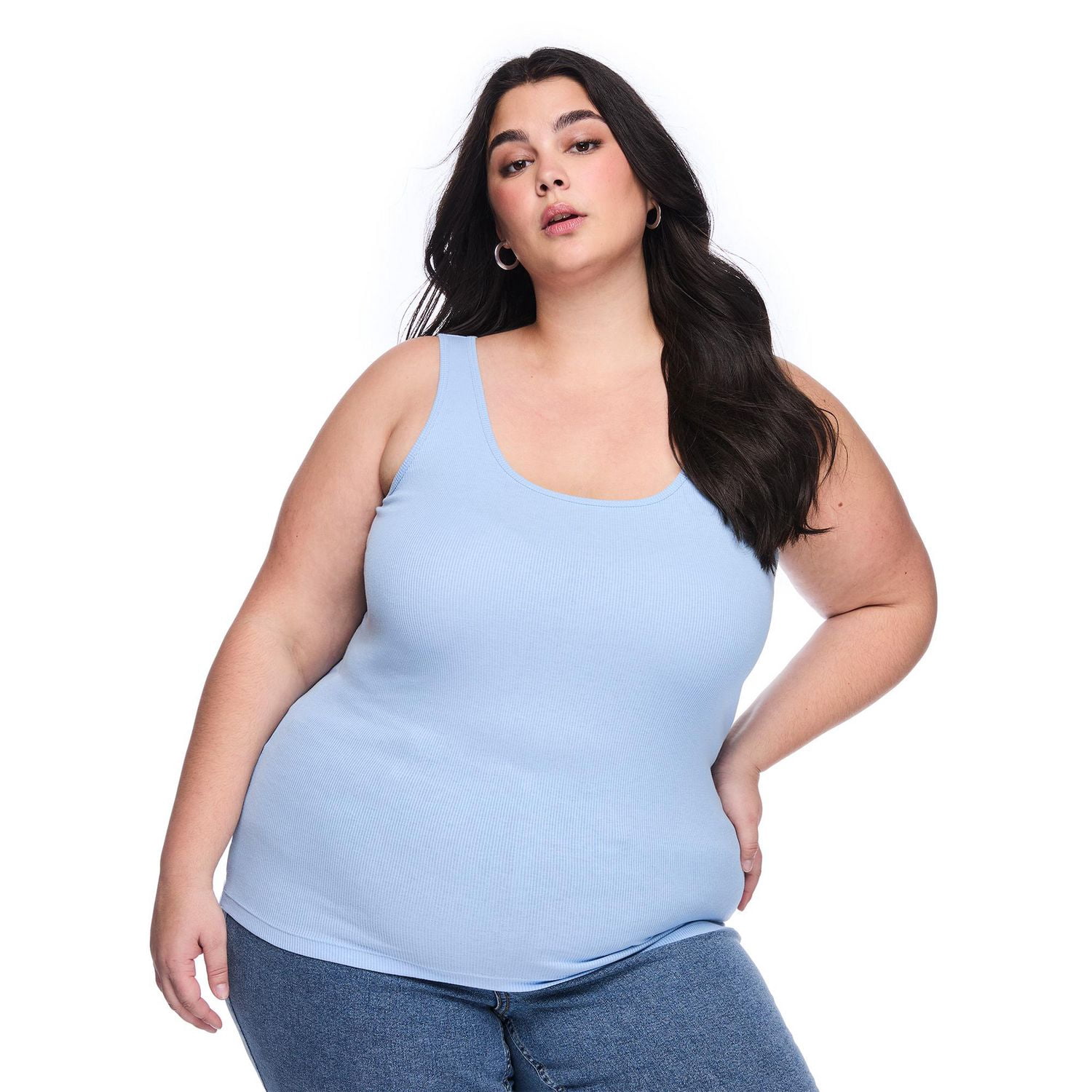 Lane Bryant Women's Plus Scoop-Neck Tank Top