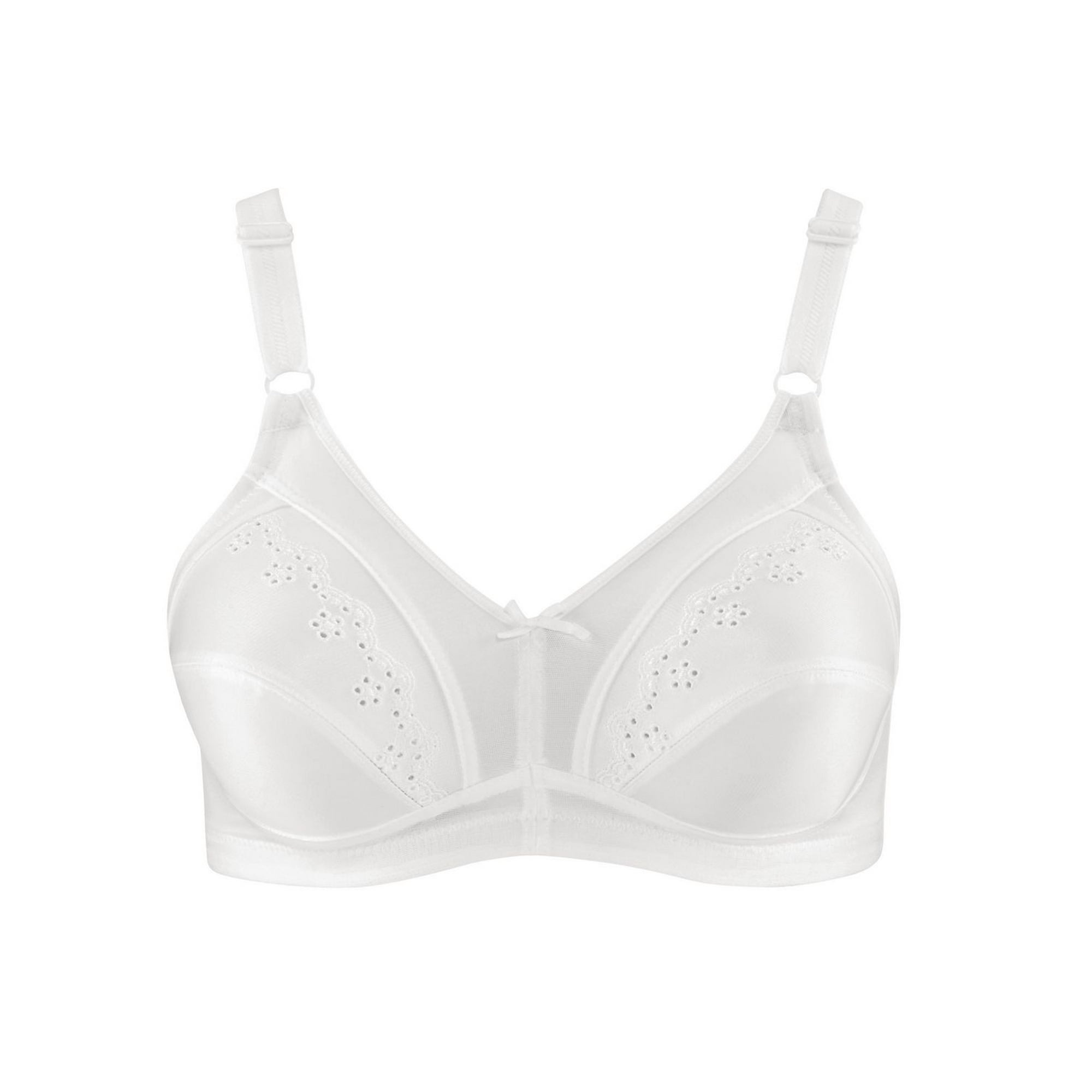 Wonderbra Women's Wireless bra in White, Size: 32A price in UAE