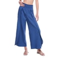 thumbnail image 1 of No Boundaries Women's Crinkled Pant Cover-Up, 1 of 6