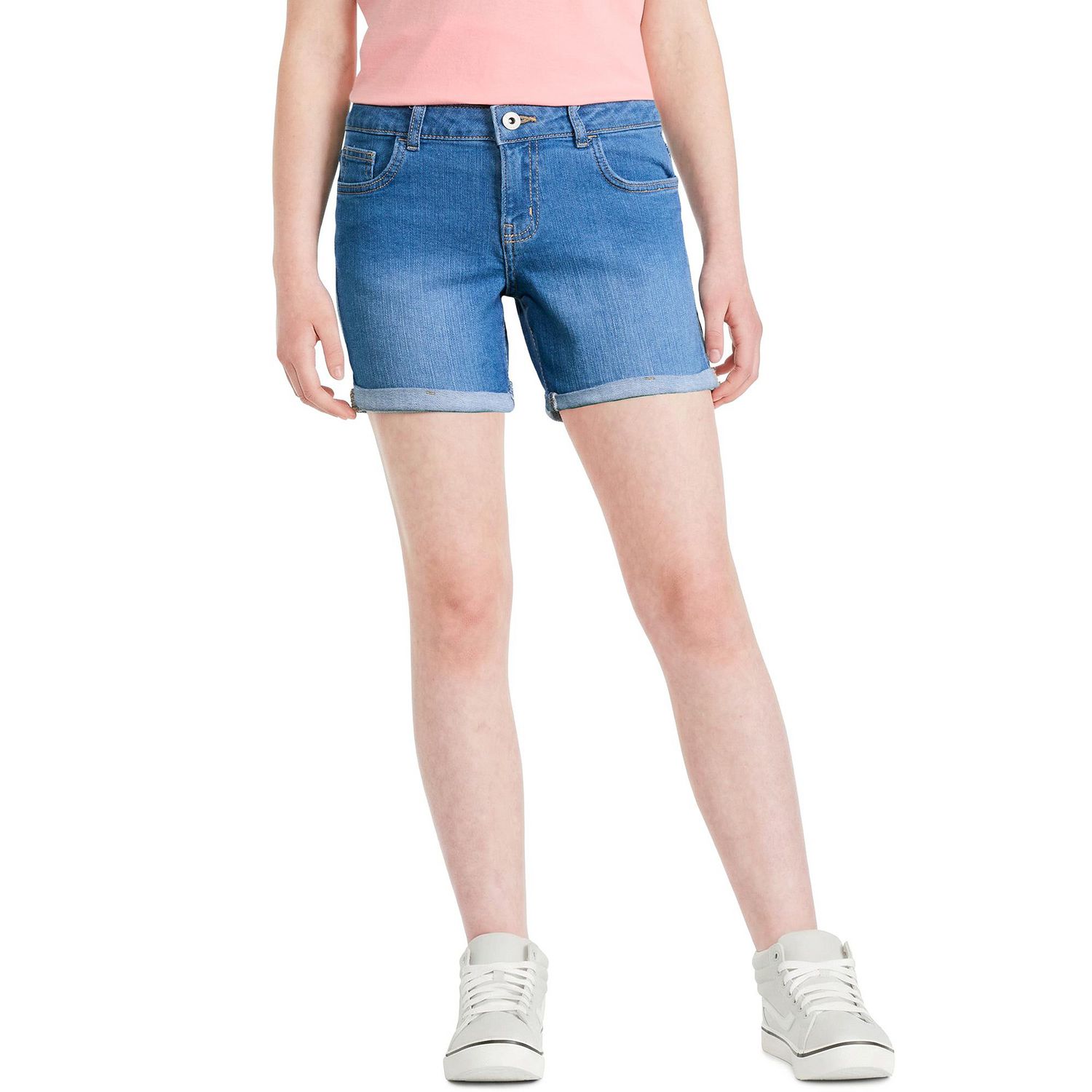 Short en denim mi-long George pour filles