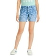 thumbnail image 1 of George Girls' Printed Midi Denim Short, 1 of 7
