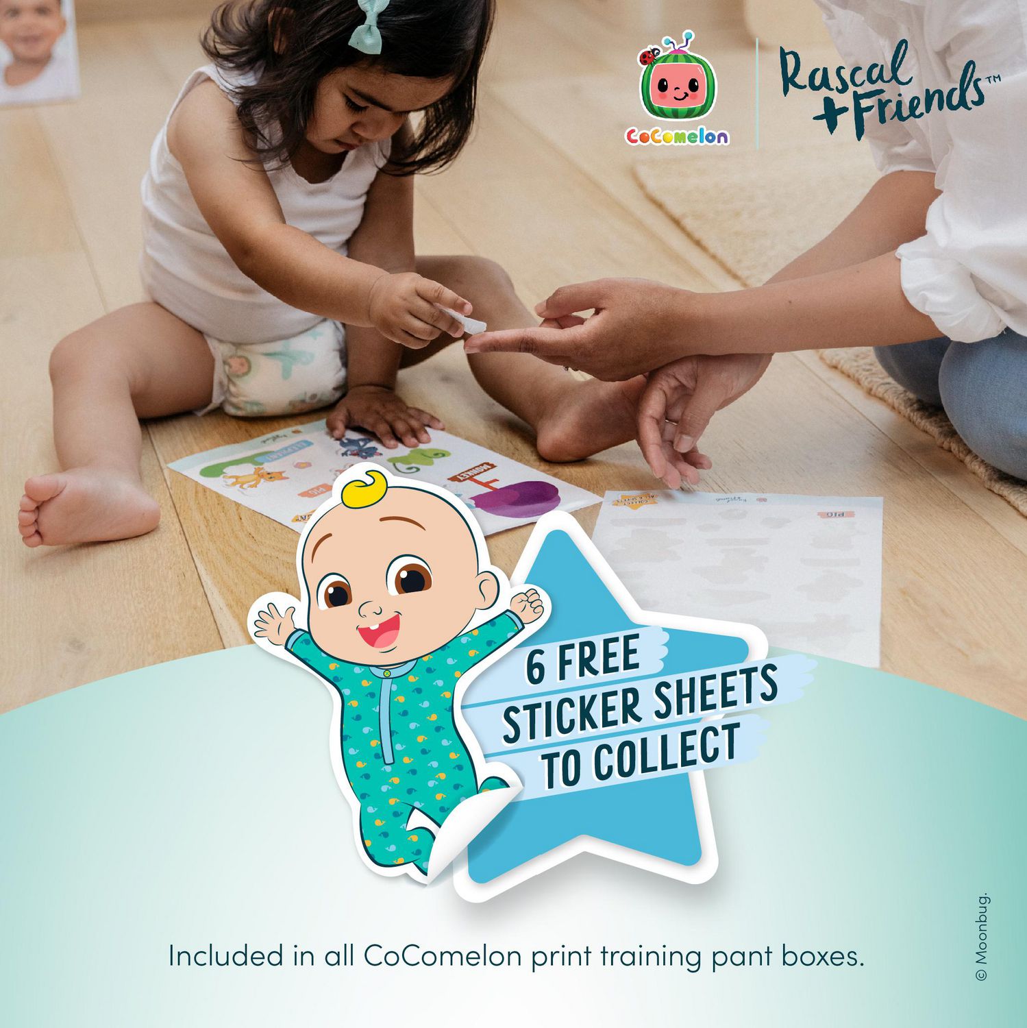12-Pack CoComelon Toddler Boy Character Training Pants