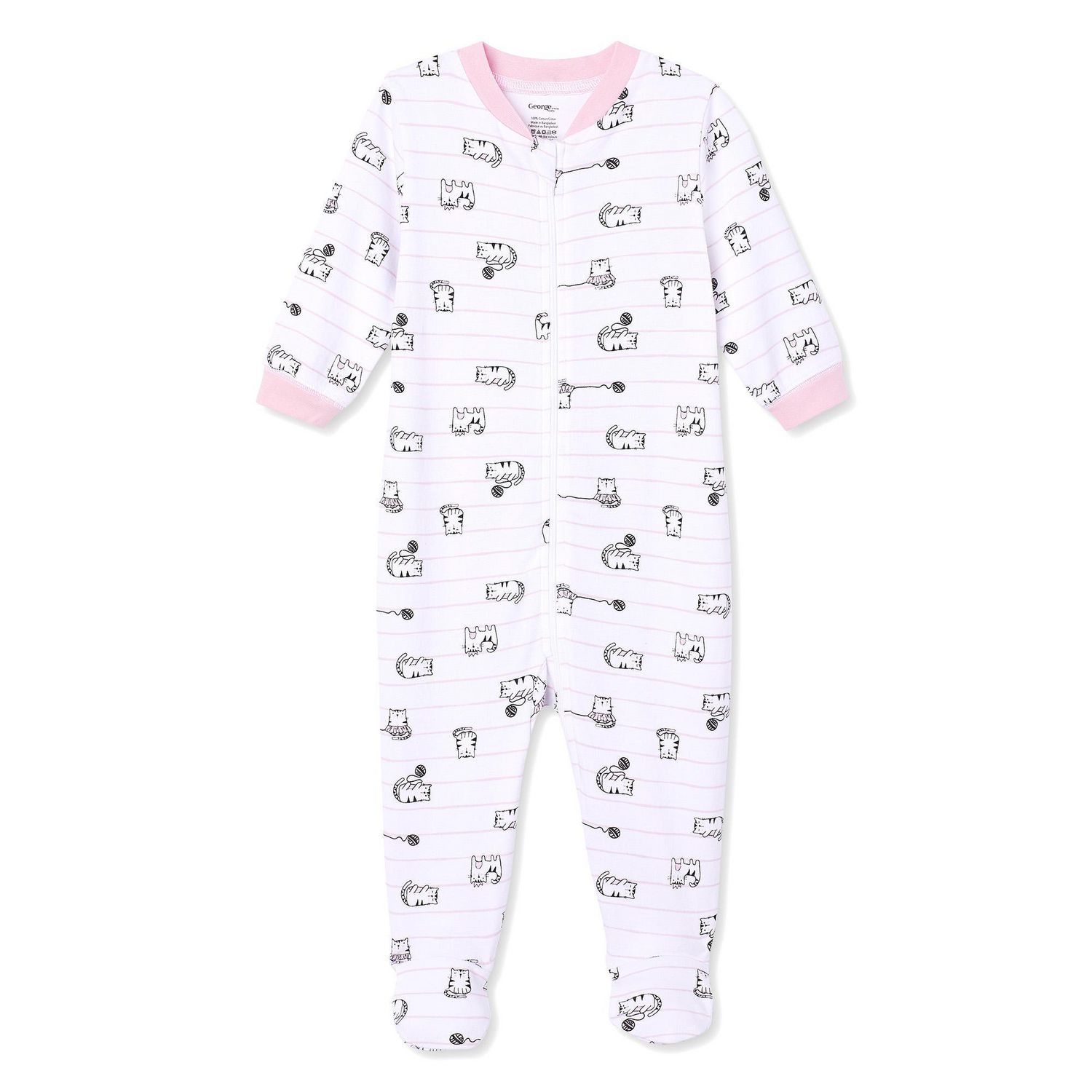 C-GEORGE BABY PL GBIG POS CATS SLEPR | Walmart Canada