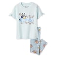 thumbnail image 1 of T-shirt à imprimé graphique Bluey pour petites filles, 1 of 1