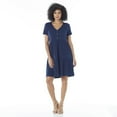 thumbnail image 1 of IVY Women's Short Sleeve Midi Dress, 1 of 6