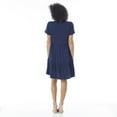 thumbnail image 4 of IVY Women's Short Sleeve Midi Dress, 4 of 6
