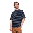 thumbnail image 1 of T-shirt ample à rayures George pour hommes, 1 of 6