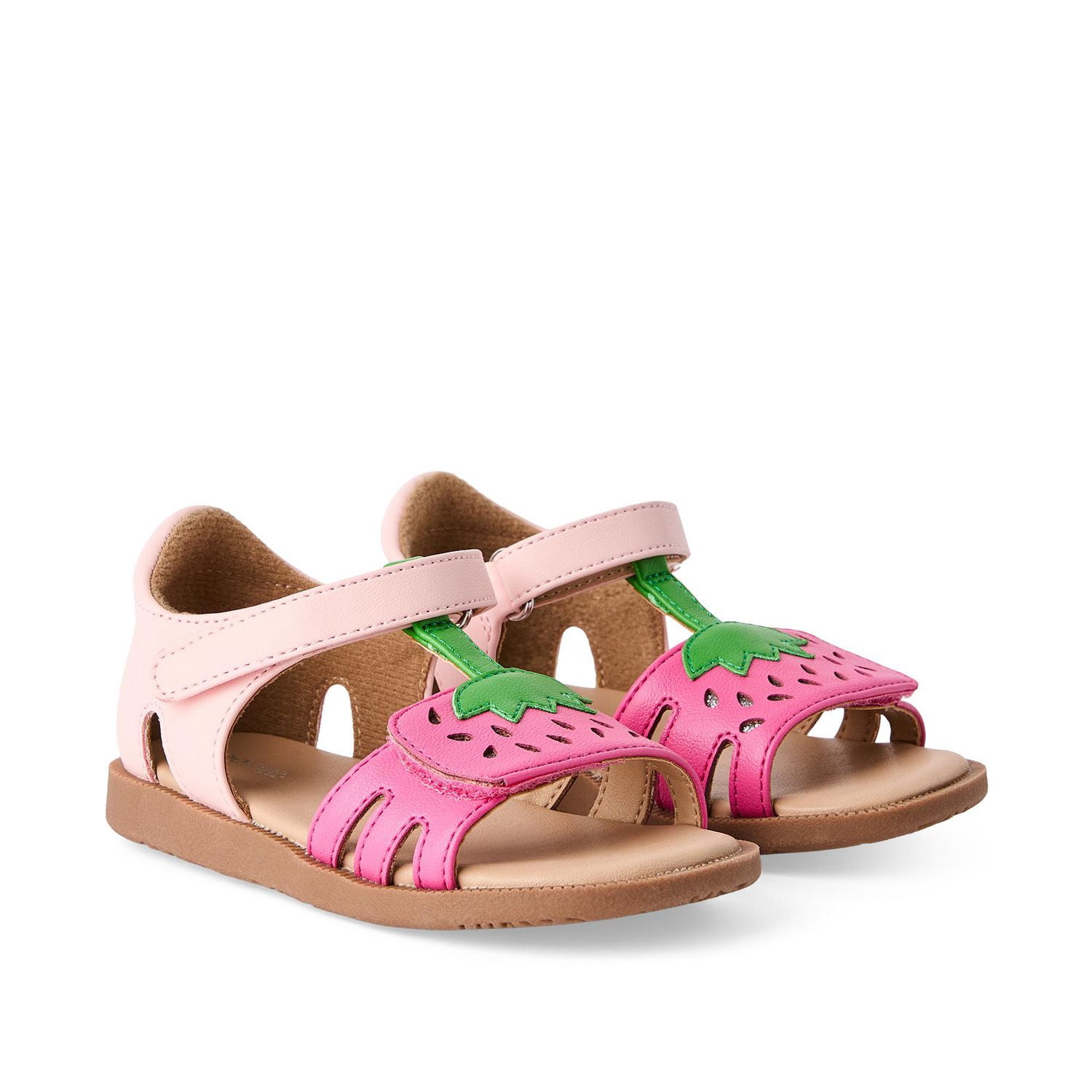 Sandales à motif de fraises George pour petites filles