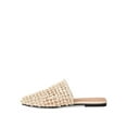 thumbnail image 3 of Time and Tru Women's Woven Mules, 3 of 4