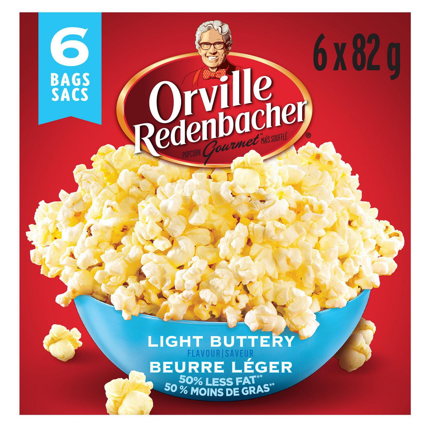Orville Redenbacher's® Gourmet® Microwave Popcorn, Light Buttery