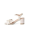 thumbnail image 3 of Time and Tru Women's Floral Heels, 3 of 4