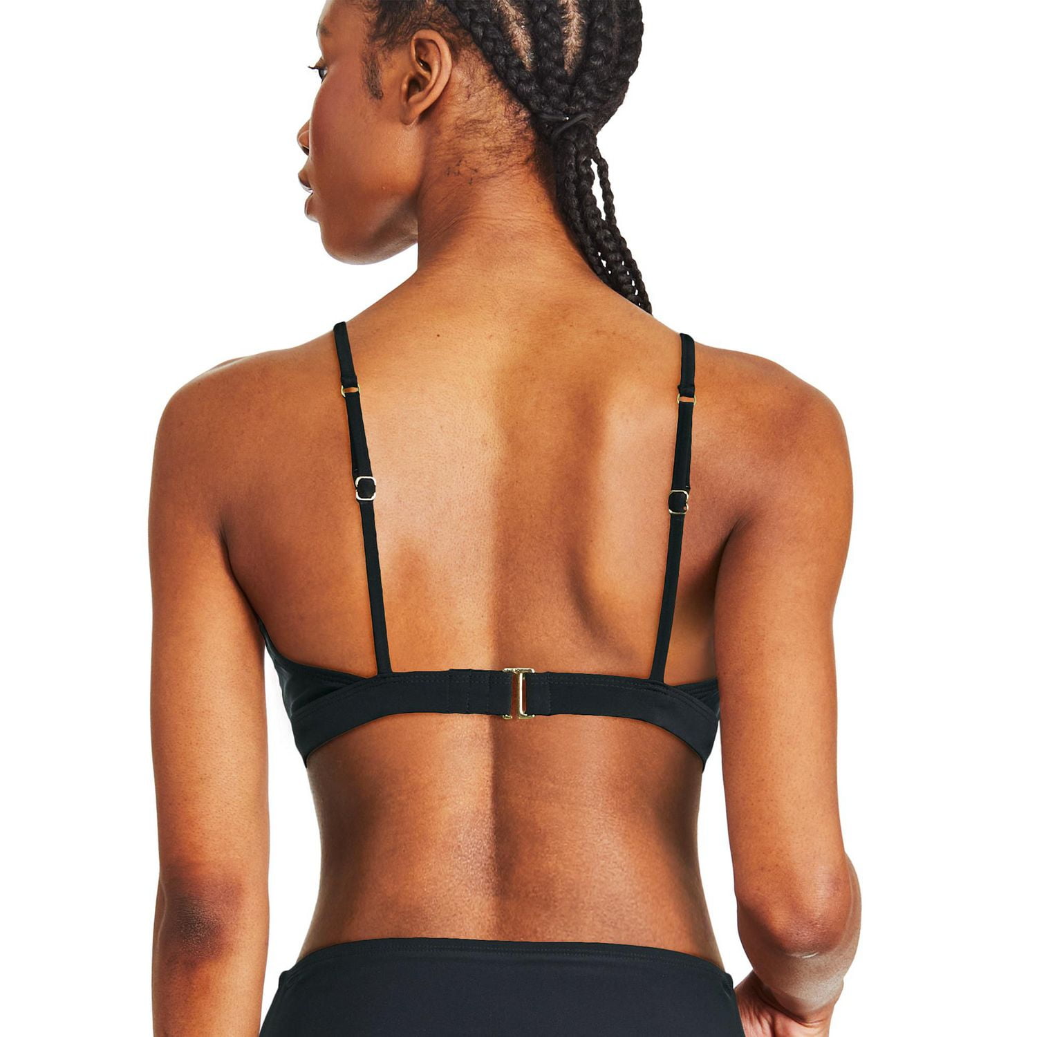 Haut de bikini bordé à point d’échelle George pour femmes