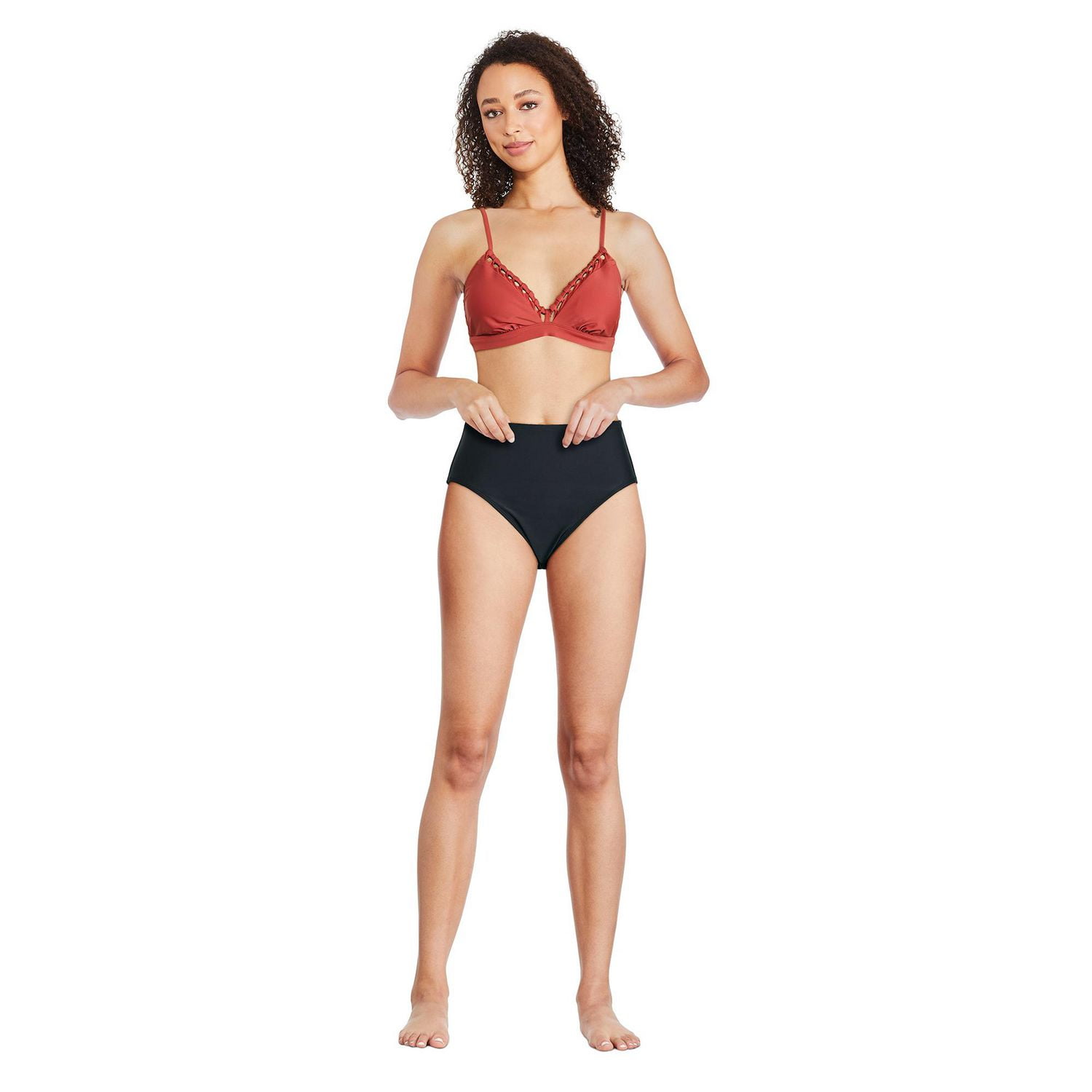 George Women's Ladder Edge Bikini Top