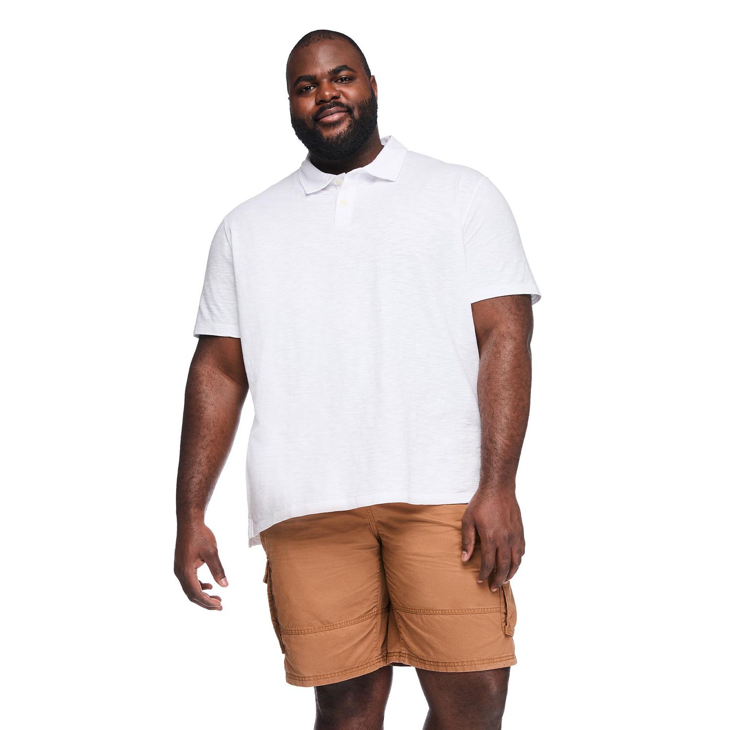 Polo en jersey George Plus pour hommes