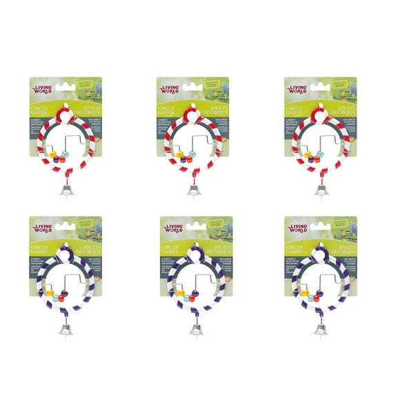 Living World Circus Toy - Abacus - Red and Purple