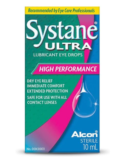 SYSTANE® Ultra, Lubricant Eye Drops, High Performance Eye Drops For Dry Eyes, 10 mL