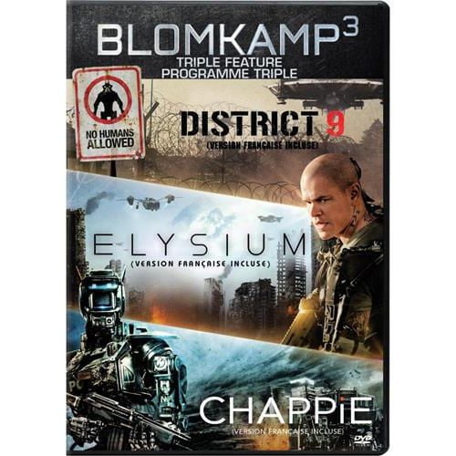 Blomkamp3 : District 9 / Chappie / Elysium (Bilingue)