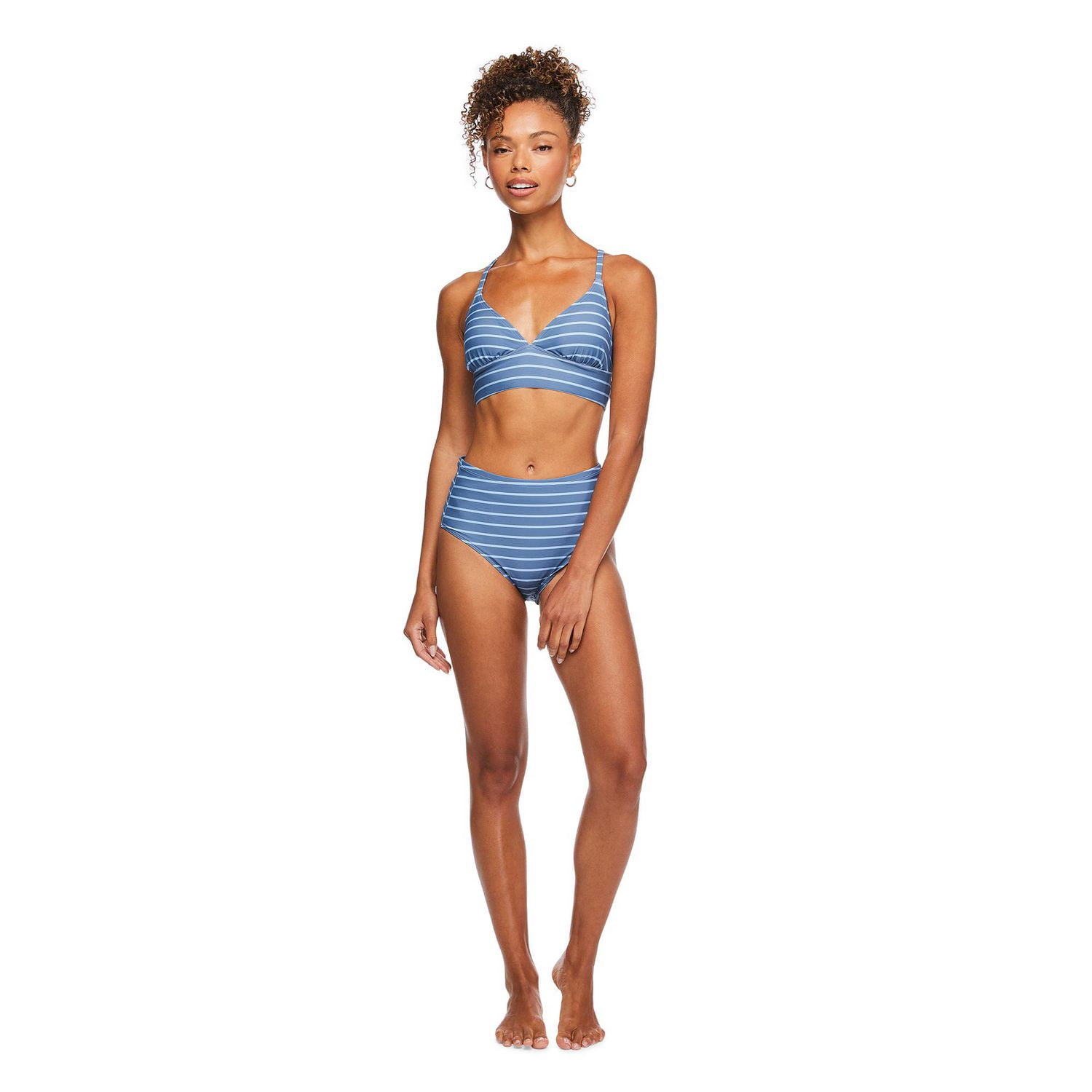 Haut de bikini en triangle imprimé George pour femmes
