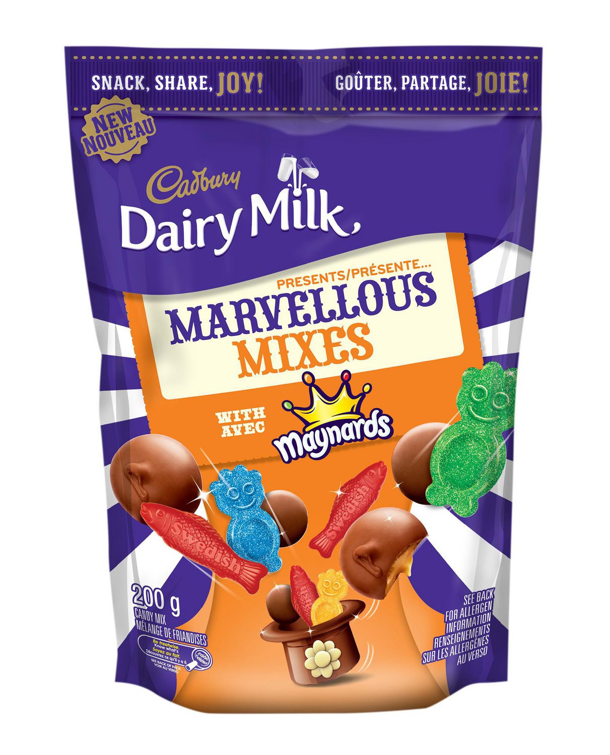 Cadbury Marvellous Mix Maynards 200g 