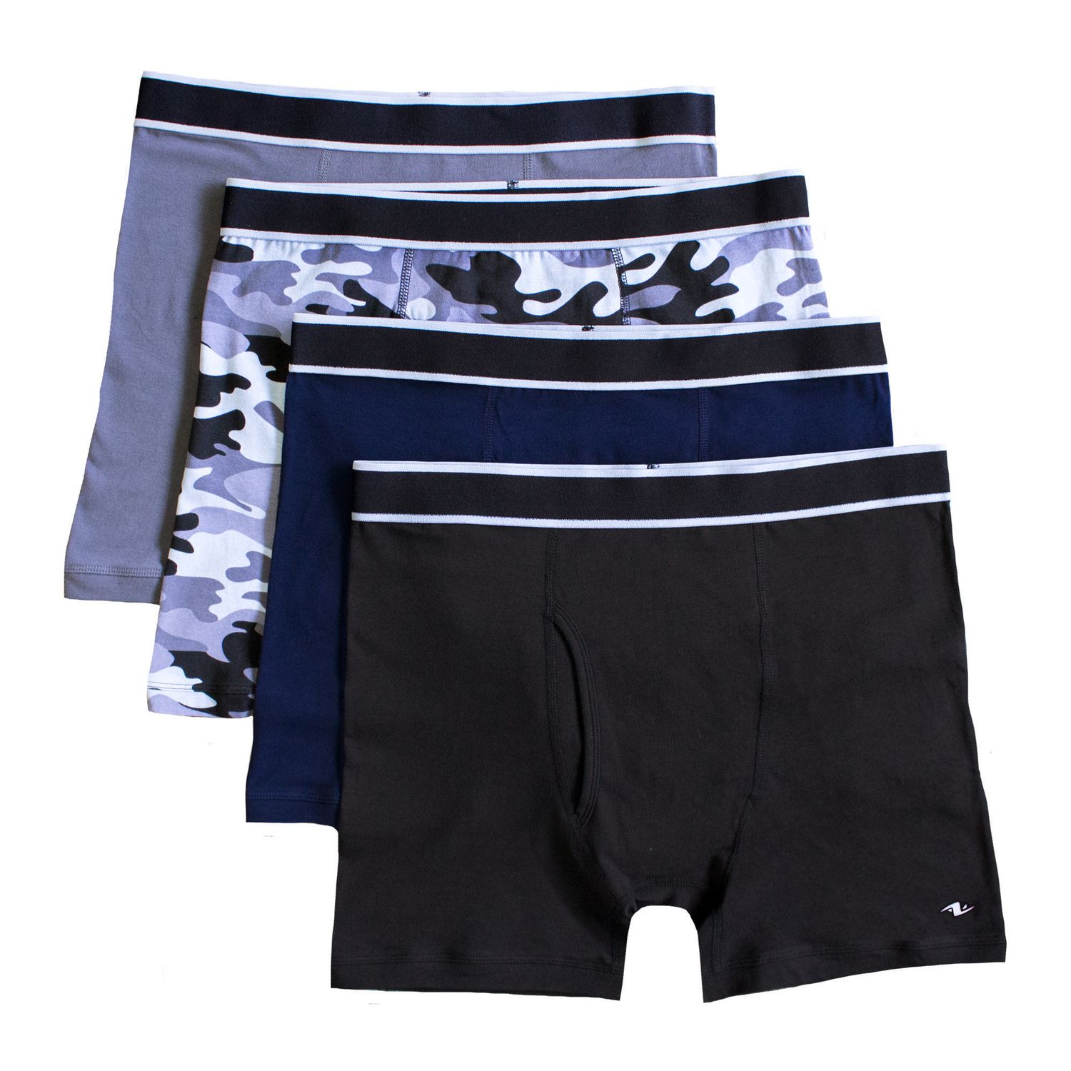 Athletic Works Men's Underwear 4-Pack Boxer Briefs | Walmart Canada
