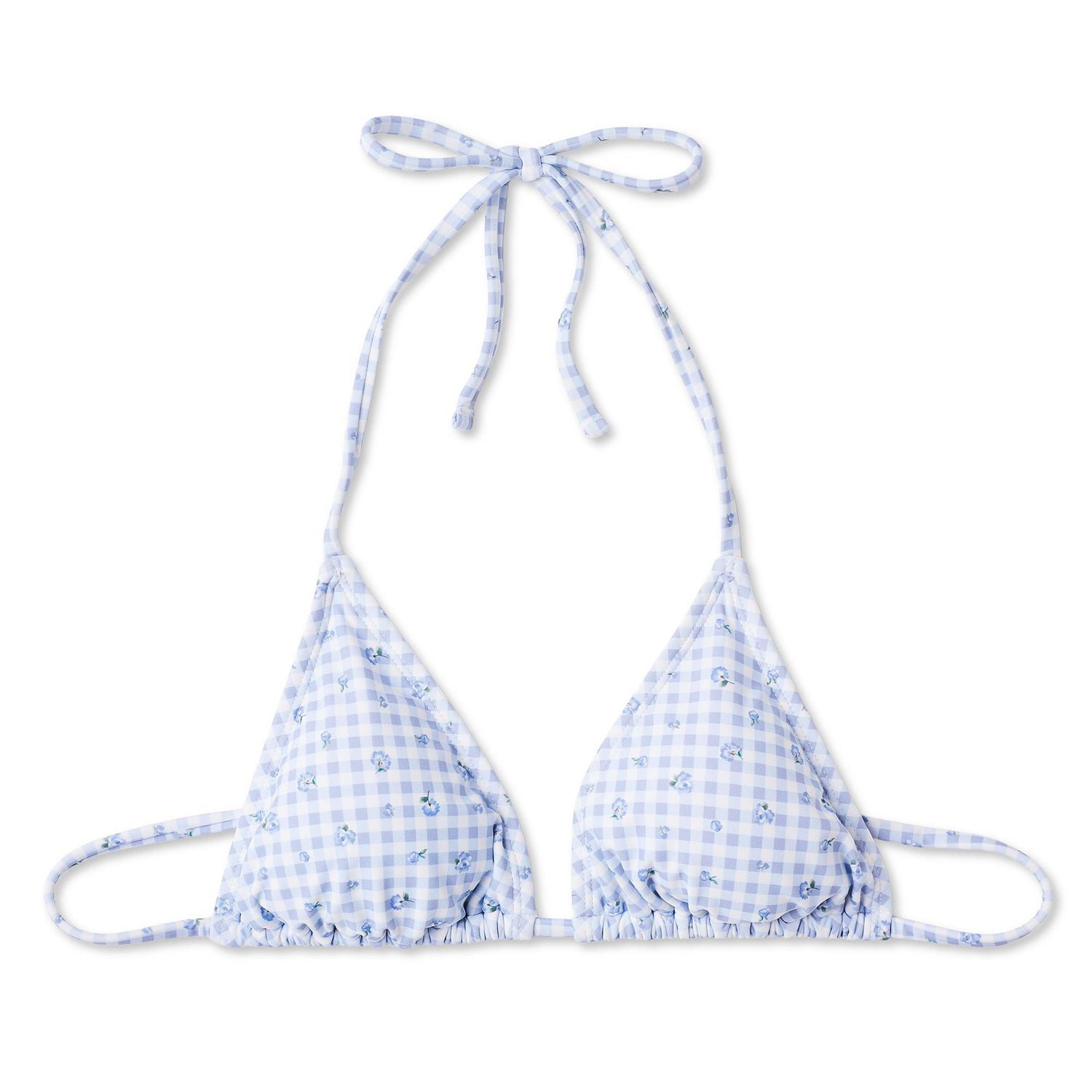 No Boundaries Women's String Bikini Top