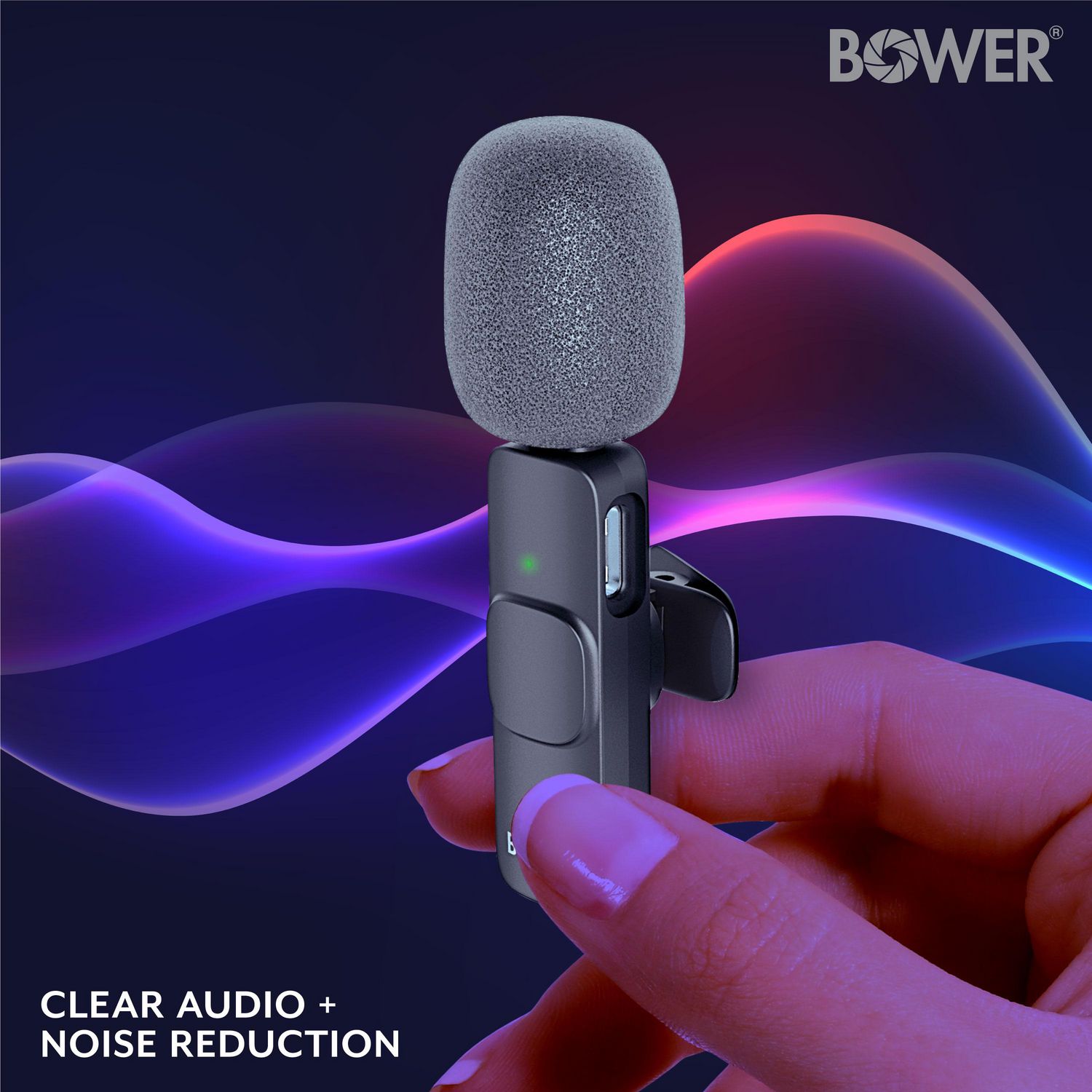 Bower Wireless Lavalier Microphone Bower WRLS Lavalier Microphne