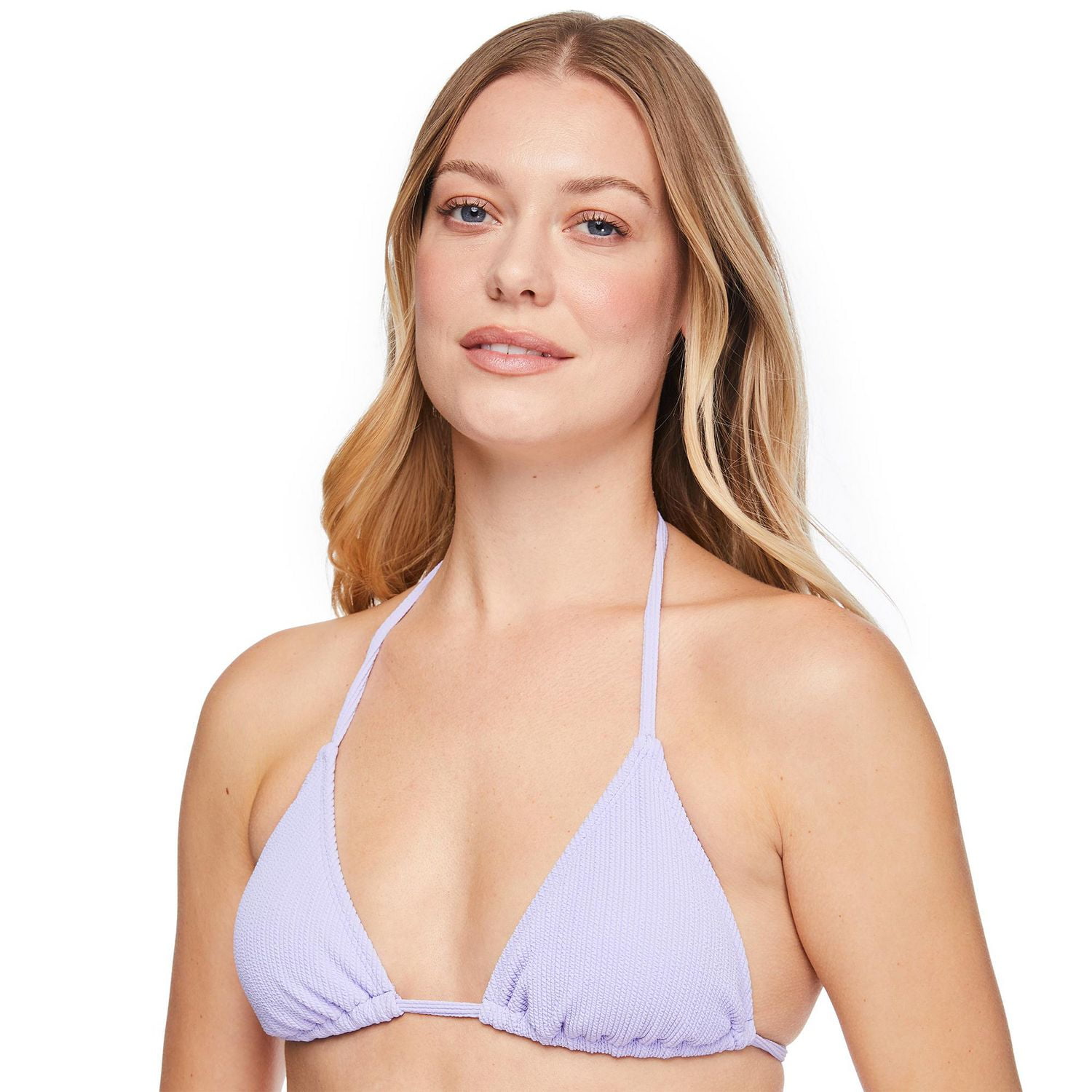 No Boundaries Women's String Bikini Top