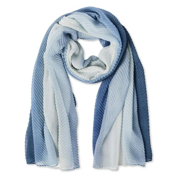 George Women's Ombre Pleated Scarf