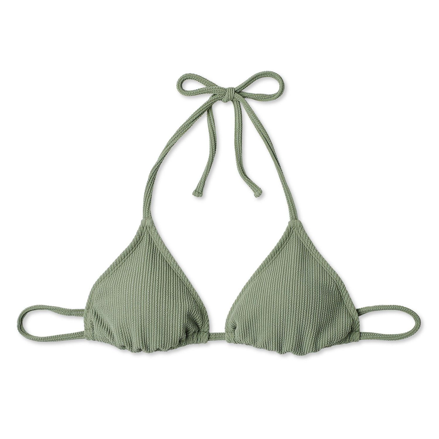 No Boundaries Women's String Bikini Top