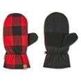 thumbnail image 1 of Canadiana Boys' Check Mittens, 1 of 1