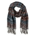 thumbnail image 1 of Écharpe en jacquard George pour femmes, 1 of 1