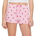 thumbnail image 4 of No Boundaries Women's Peached Sleep Short, 4 of 6