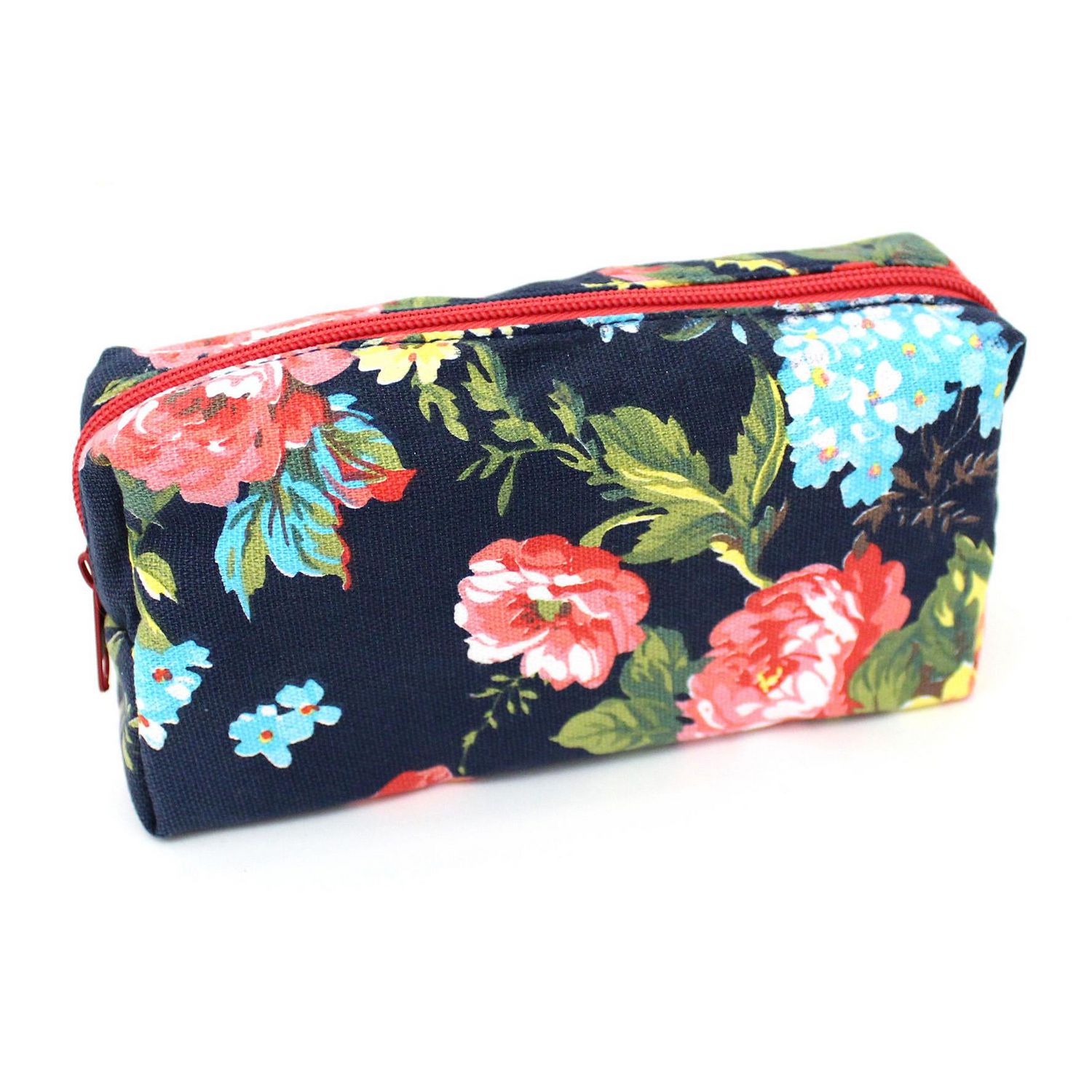 Pen+Gear Vintage Floral Pencil Pouch in Navy Blue | Walmart Canada