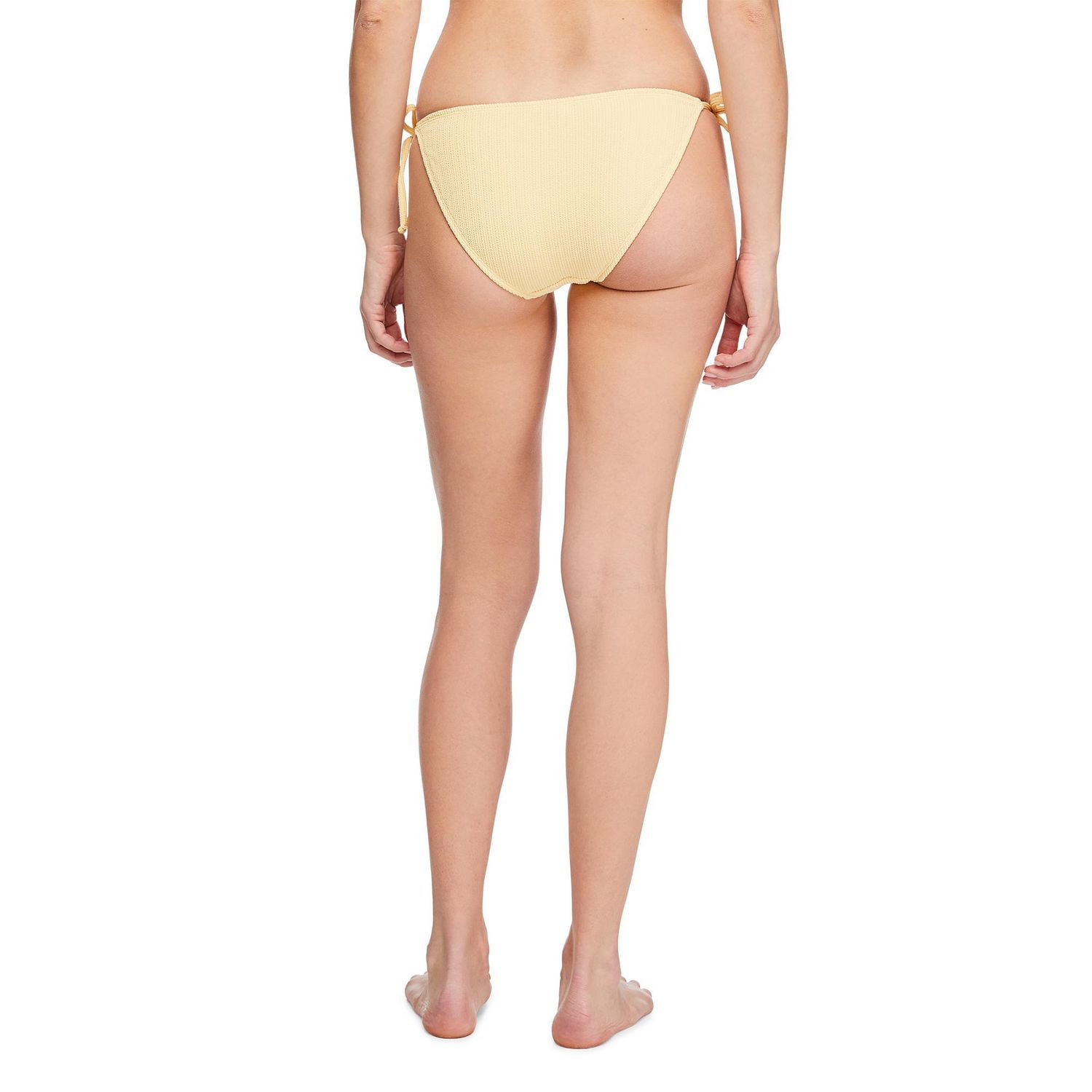 No Boundaries Women's String Bikini Bottom