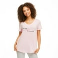 thumbnail image 1 of George Women's Soft V-Neckline Pajama Tee, 1 of 6