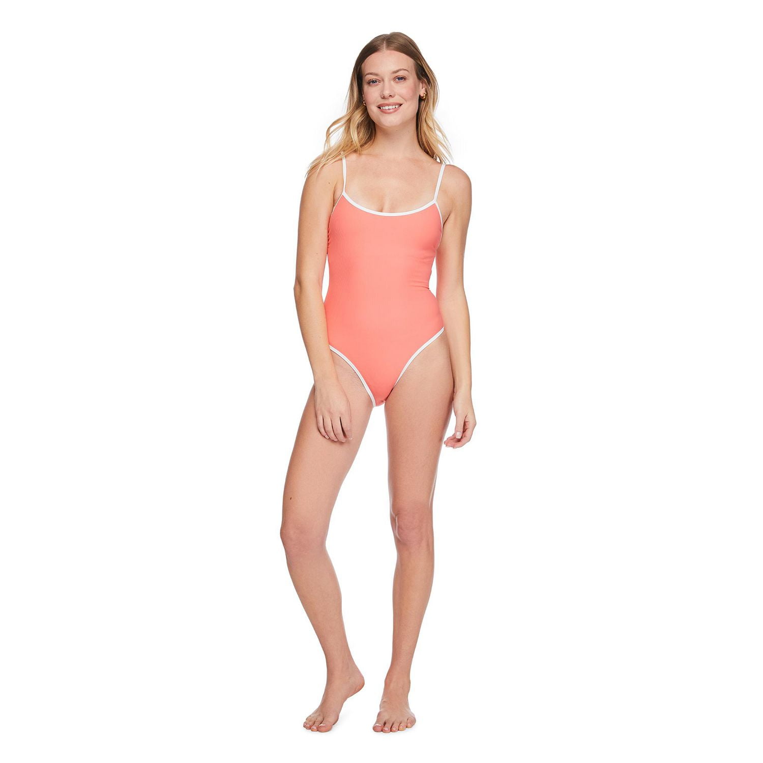 No Boundaries Women's Cami One Piece Swimsuit