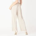 thumbnail image 3 of DV Pleated wide leg pant with elastic waist, 3 of 3