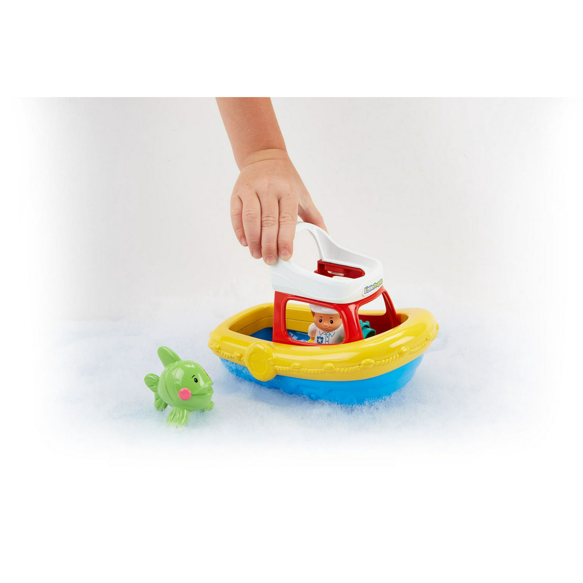 Fisher Price Little People - Floaty Boat Fishing Boat With 2