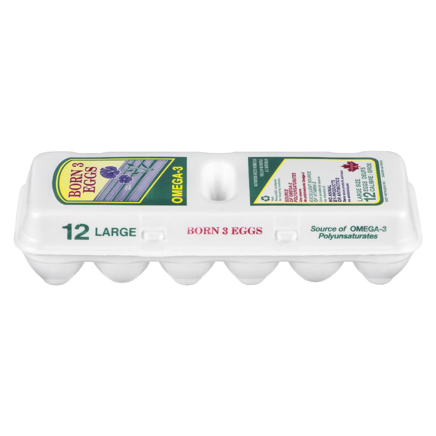 Born 3 Omega3 White Eggs Walmart Canada