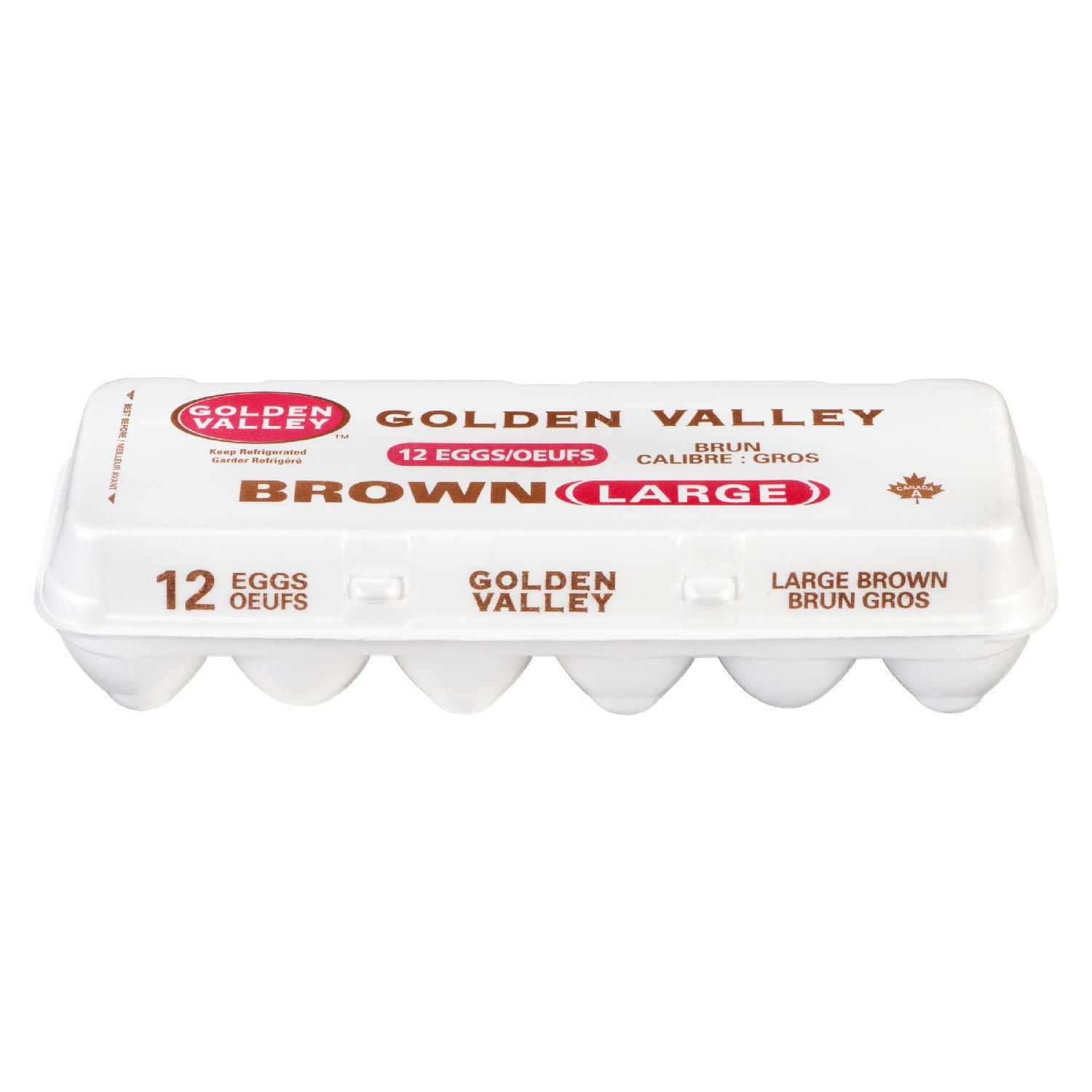 Golden Valley Large Brown Eggs Walmart Canada