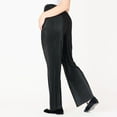 thumbnail image 3 of DV Pantalon large plissé avec taille élastique, 3 of 4