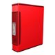 Storex Duragrip Cartables de Présentation+ Caoutchouc Protecteur /1.5"po/ Rouge (4 unités/paquet) – image 2 sur 4