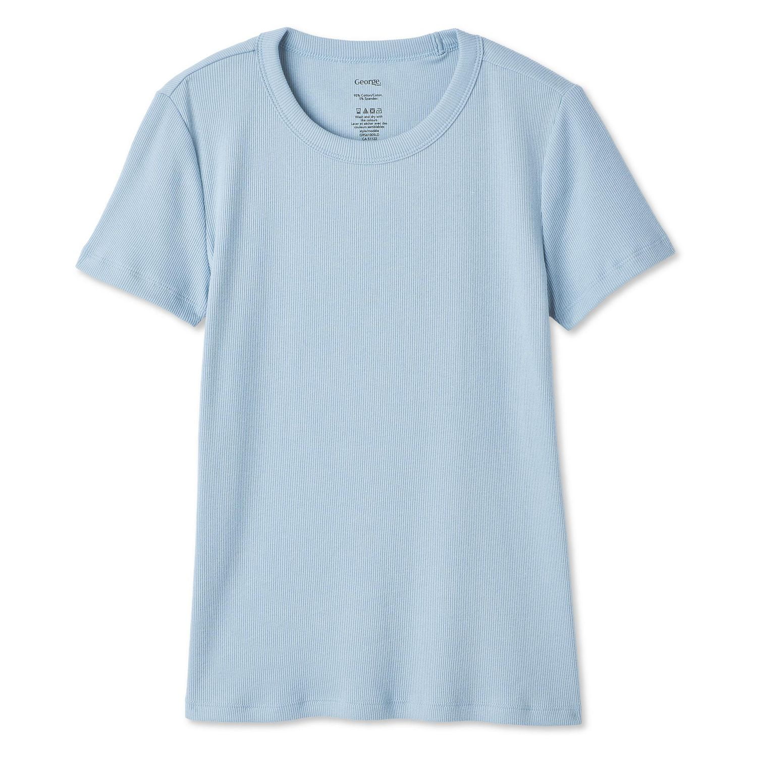 T-shirt côtelé George pour femmes