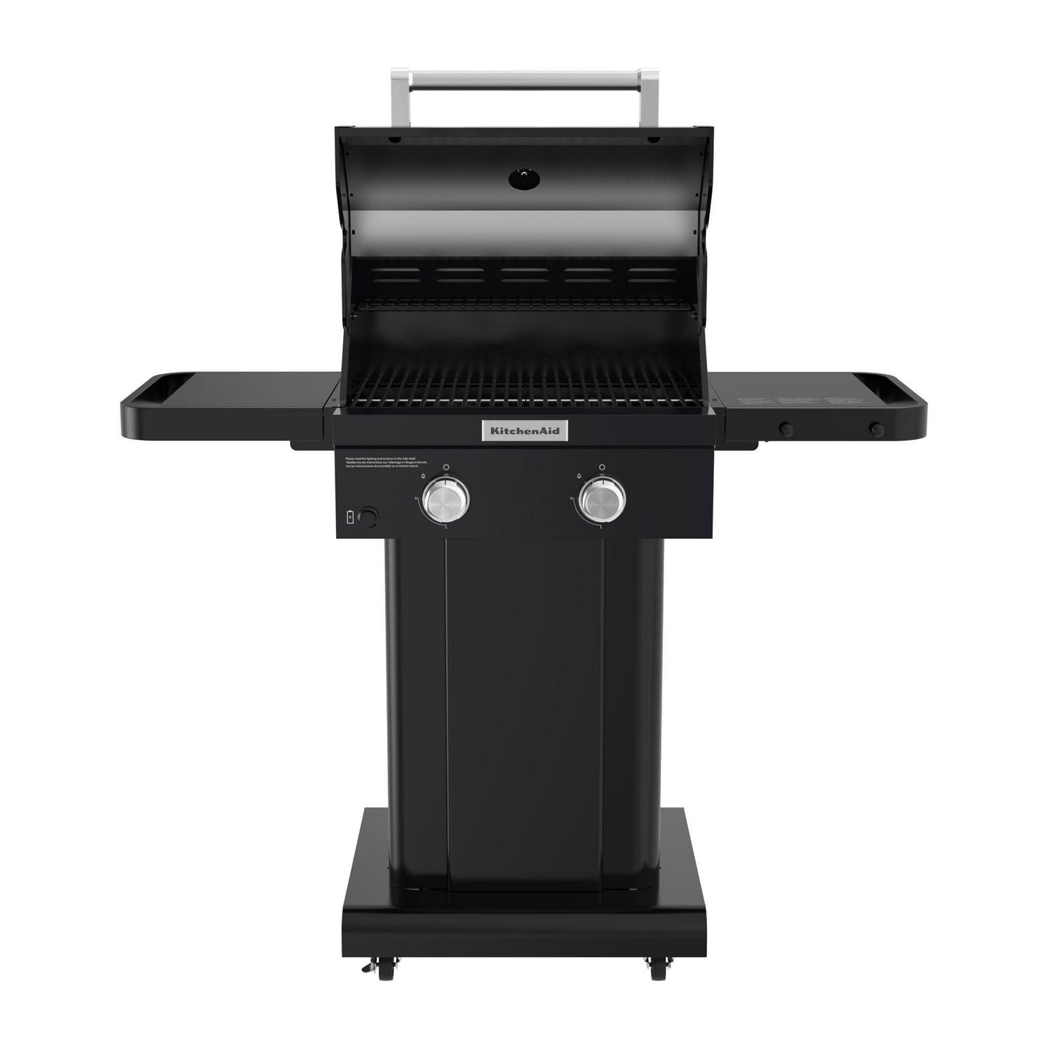 KitchenAid 2 Burner Gas Grill Midnight Black Walmart