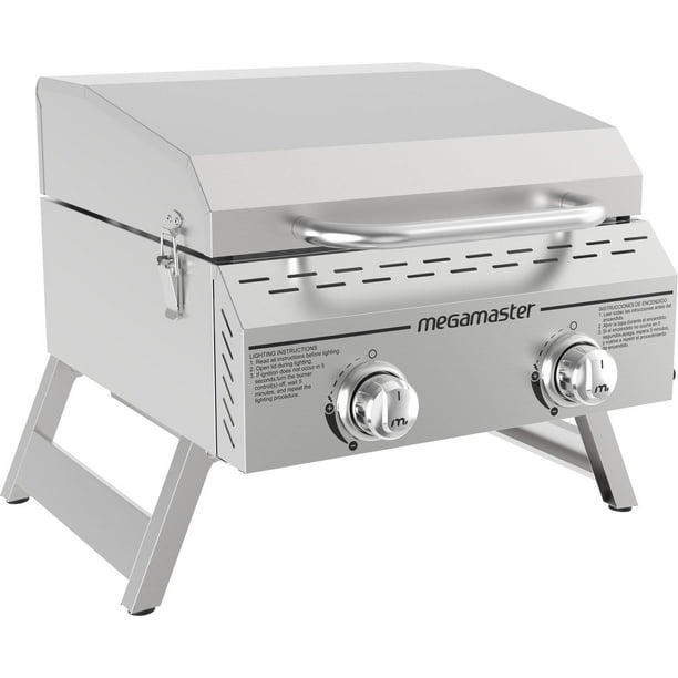 Megamaster 2-Burner Stainless Steel Tabletop - Walmart.ca