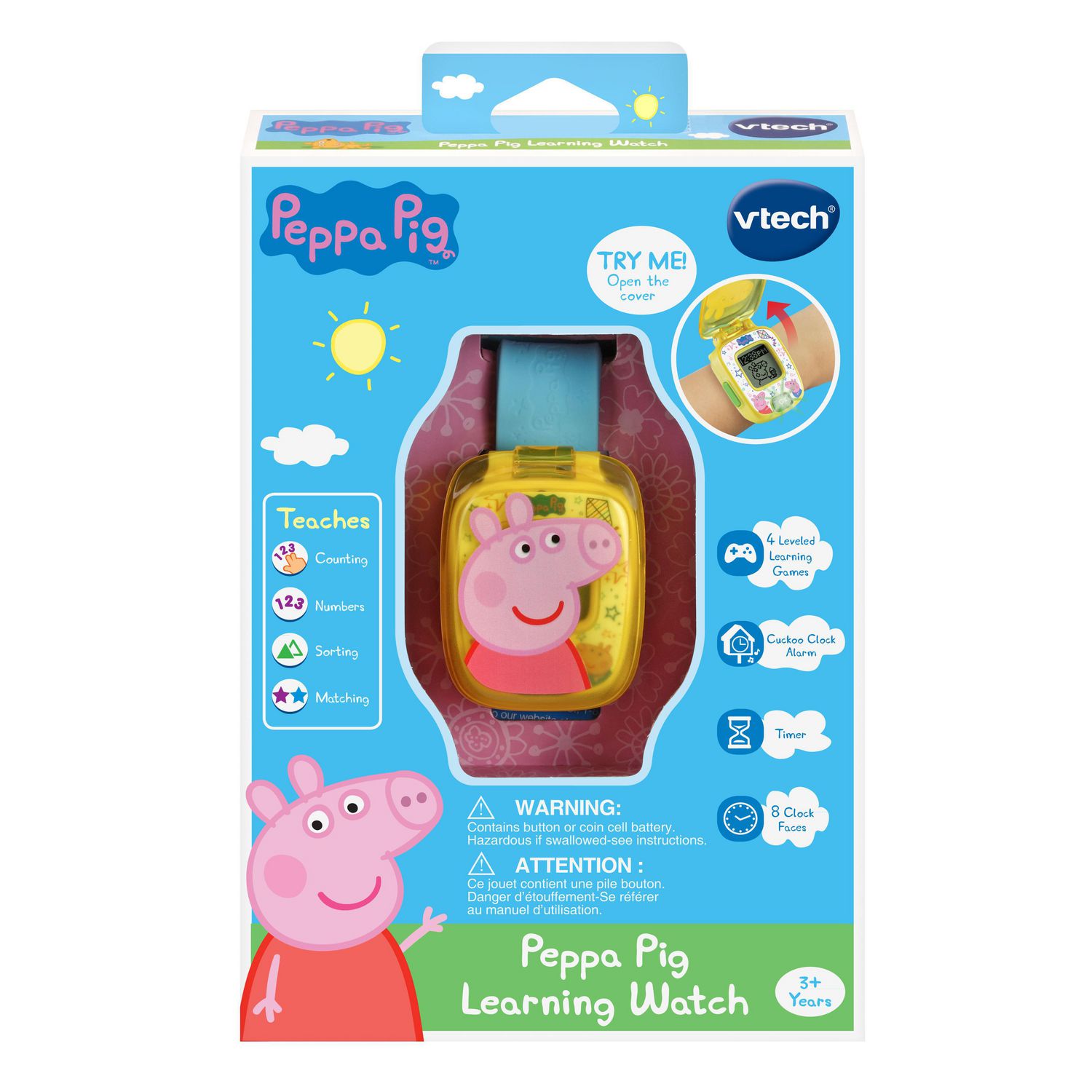 Vtech Peppa Pig Learning Watch 80-526000 | Learning & Development | Baby &  Toys | Shop The Exchange